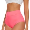 thumbnail image 2 of Tittly Yoga Pants Womens Shorts Scrunch Booty Shorts For Women V Back High Waisted Yoga Shorts Cut Out Bottoms Butt Lifting Short Hot Pants 4.6 High Waisted Shorts Sweat Shorts Pink M, 2 of 5
