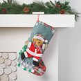 thumbnail image 3 of ¡Ahorra con Rebajas!, Valla para medias navideñas, bolsa de regalo navideña, decoración colgante para árbol de Navidad, bolsa de dulces decorativa Akmoler, 3 of 8