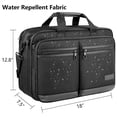 thumbnail image 3 of Bolsa para portátil KROSER, elegante maletín de 17.3 pulgadas, repelente al agua, 3 of 8