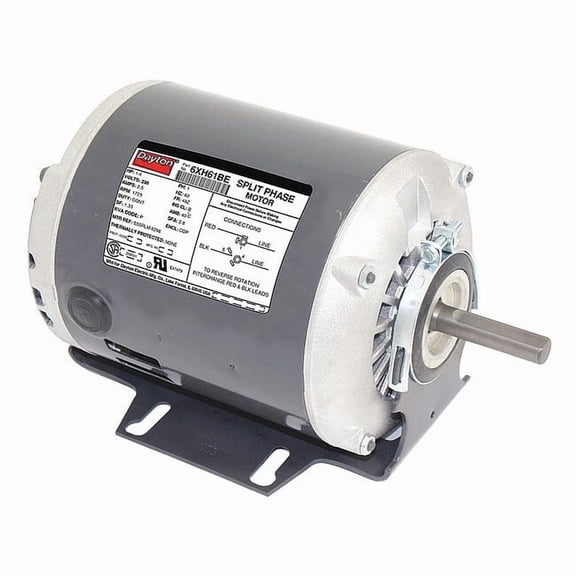Dayton GP Motor,1/4 HP,1,725 RPM,230V AC,48Z 6XH61
