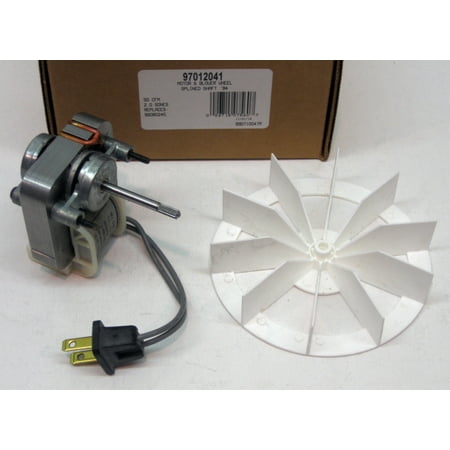 97012041 Broan Nutone Bathroom Vent Fan Motor Wheel 50 Cfm Repl