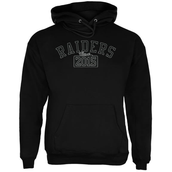 Graduation - Raiders 2015 Black Adult Hoodie - Large