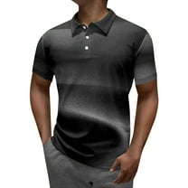 Gubotare Men's Golf Polo Shirts Short Sleeve Performance Moisture Wicking Golf Shirts for Men (Black,XL)