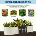 thumbnail image 4 of QinaQin 2 Pcs Raised Garden Beds, Outdoor Deep Planter Box Kit with Tool-Free Assembly, 4 of 8