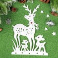 thumbnail image 2 of Navidad Ciervo Espuma Navidad Decoraciones navideñas Accesorios de bricolaje, 2 of 9