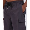 thumbnail image 3 of Real Essentials 3 Pack: Men's Swim Trunks with Cargo Pockets & Mesh Lining (Available in Big & Tall), 3 of 6