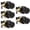 Matte Black, variant on 5 Pack Black Door Knobs Interior, Matte Black Privacy Door Knob Interior, Black Interior Door Knobs for Bedroom Bathroom, Keyless Indoor Door Knobs Cylindrical Shape Knobs, Interior Doorknobs