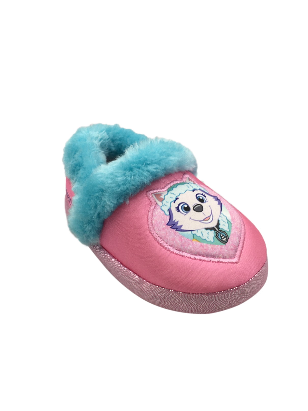 Paw Patrol Toddler Girl Slippers House Shoes Size 2T-3T Fits Shoe Size 4.5-8 New 