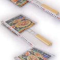 thumbnail image 3 of BBQ Uten il 2pc Fil de Fer BBQ Clip Poignée Durable Simple Extérieur BBQ Outil Rack Barbecue Clip (Silv ), 3 of 8