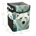 thumbnail image 5 of Bear Car Trash Can: Foldable, with Lid, Leak-proof, Hanging Storage Bag - Trash Can for Car, 5 of 6