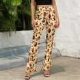 thumbnail image 4 of 2025 Vertical Striped Pants High Waisted Red and Black Print Street Style Flare Pants Summer Office Graphic Oversize Trousers, 4 of 5