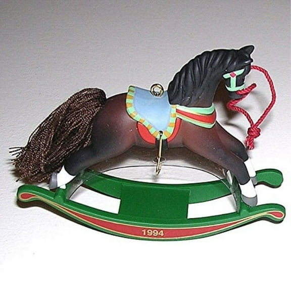 hallmark rocking horse collectors series qx501-6
