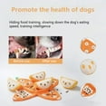 thumbnail image 4 of BotaniNest Orange Puzzle For Dogs Sniffing With Squeaky Boredom Indoor Feeding For All Breeds, 4 of 7