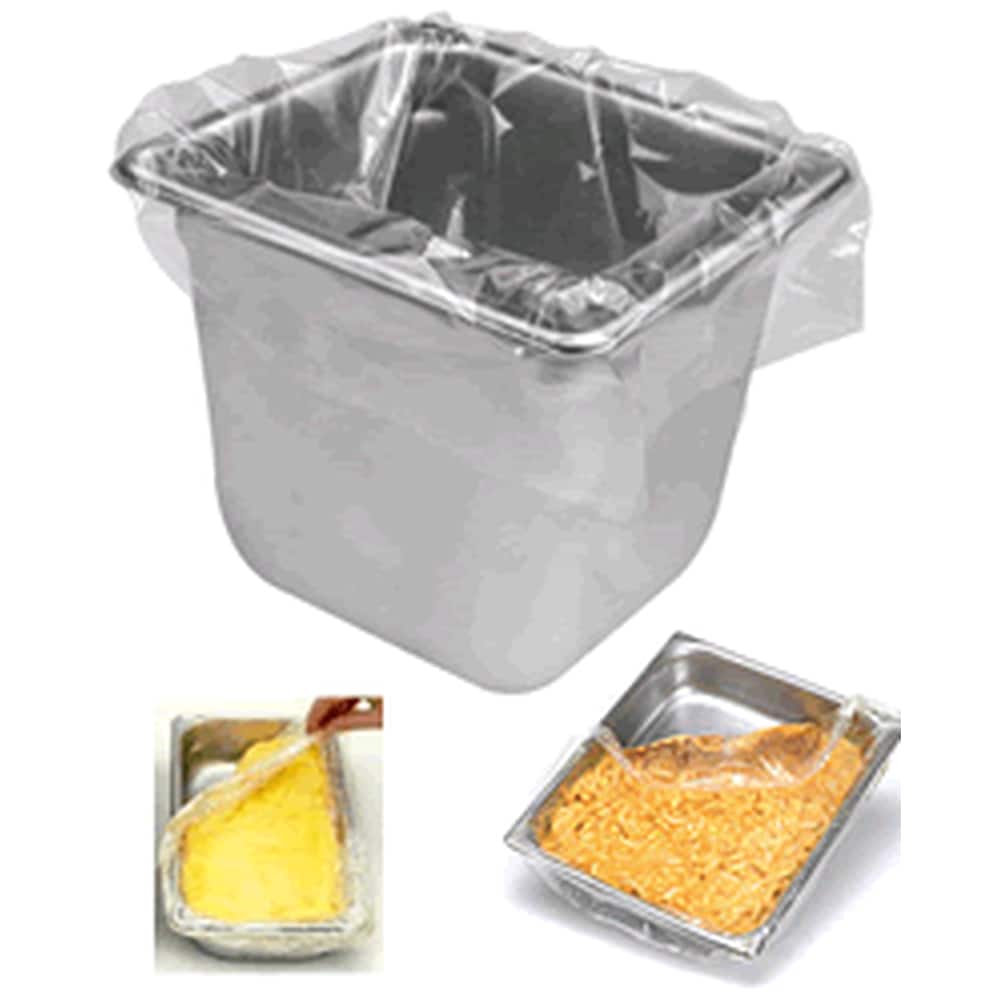 Steam Table Pan Disposable Liners, Heavy, 1/6 Pan
