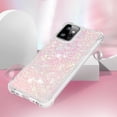 thumbnail image 5 of Case for Motorola Moto G Power 5G 2023 Case Glitter Cute Luxury Love Liquid Quicksand Clear Soft TPU Girls Women Stylish Bumper Shockproof Protective Cover for Moto G Power 5G 2023 Pink YB, 5 of 7