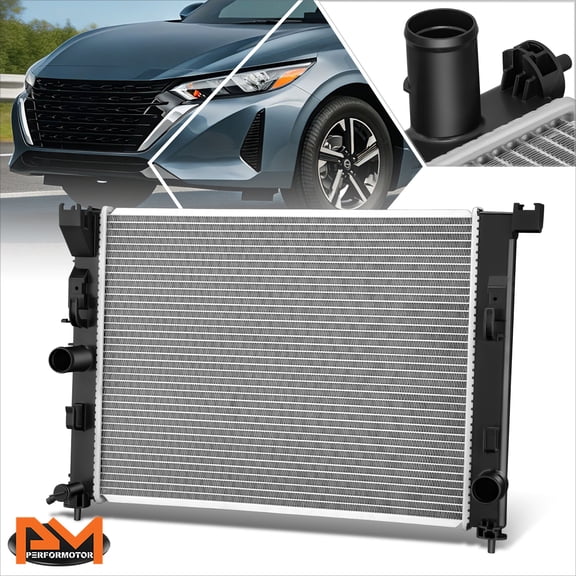 PM PERFORMOTOR Full Aluminum OE Style Core Cooling Radiator for 20-25 Nissan Sentra DPI-13852