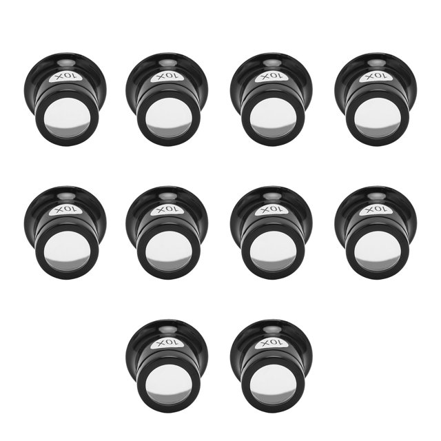 Bijoux Loupe, 10 Pcs 10X Horloger Loupe Bijoux Loupe X Horloger Loupe Performance Inégalée