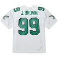 thumbnail image 3 of Men's Mitchell & Ness Jerome Brown White Philadelphia Eagles 1991 Authentic Throwback Retired Player Jersey, 3 of 7