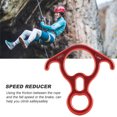 thumbnail image 4 of Climbing Descender Ring, 8 Rope Descender 50KN Rescue Figure 8 Descender Belaying Belay Device Climbing Rescue Gear Suitable for Fire Rescue, Working Aloft, 4 of 7