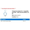 thumbnail image 2 of Timing Cover Gasket Set - Compatible with 2004 - 2006 Chevy Malibu 3.5L V6 2005, 2 of 2