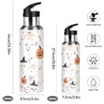 thumbnail image 2 of Yayeee 20oz Insulated Water Bottle Double Wall Stainless Steel with Flip Straw Lid, Ghost Design, 2 of 7