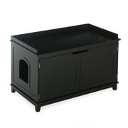 Boomer & George Hampton Cat Washroom Box - Black