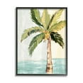 thumbnail image 3 of Stupell Industries Palm Tree Leaves Tropical Summer Breeze Beach Framed Wall Art, 16 x 20, Design by Robin Maria, 3 of 5