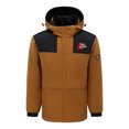 thumbnail image 3 of RXIRUCGD USB Intelligent Constant Temperature Heated Windproof Plus Size Coat For Men And Women Winter 4 Heated Jacket Coat( Brown, Size:2XL ), 3 of 4