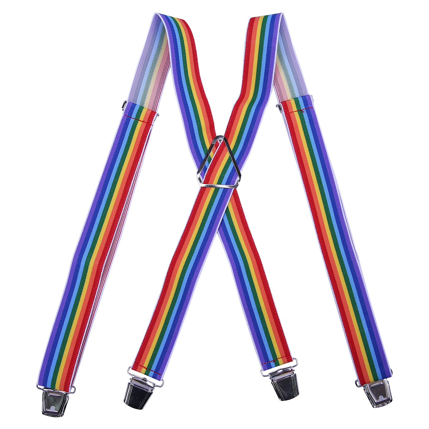 Gay pride suspenders