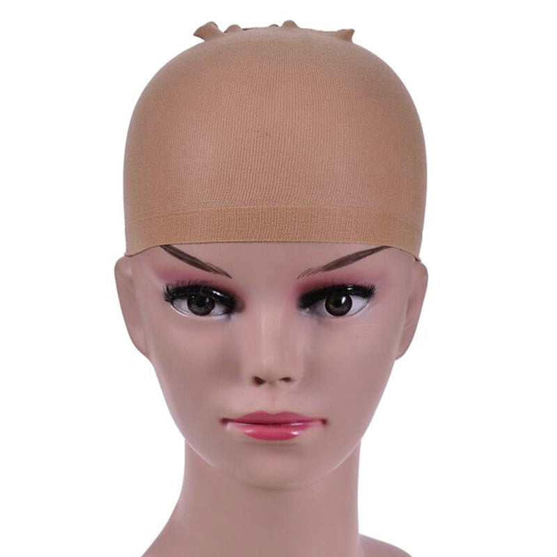 KABOER 2\/4 Pcs Wig Cap Black Stocking Cap For Women Wig Caps Stocking
