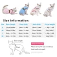 thumbnail image 3 of Tineer 2 Packs Professional Cat Recovery Suit for Abdominal Wounds or Skin Diseases, Breathable E-Collar Alternative for Pet Cats, After Surgery Wear Anti Licking Wounds, 3 of 9