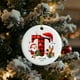 thumbnail image 1 of Adornos navideños con letras del alfabeto | 26 colgantes decorativos | Decoración navideña personalizada para hacer tú mismo, 1 of 6