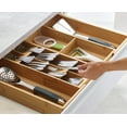 thumbnail image 4 of Joseph Joseph DrawerStore Bamboo Expandable Cutlery, Utensil and Gadget Organizer, 4 of 6