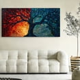 thumbnail image 5 of Large Canvas Wall Art for Living Room - Colorful Tree of Life Canvas Prints, Modern Abstract Nature Painting Wall Decor for Bedroom Kitchen Home Office, 5 of 7