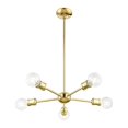 thumbnail image 6 of Livex Lighting - Lansdale - 5 Light Chandelier in Industrial Style - 19 Inches, 6 of 8