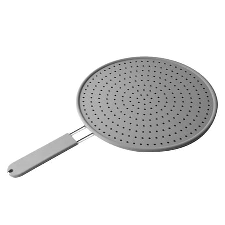 

Splatter Screen Cooling Mat Drain Board Soft Silicone Splash Guard Lid Durable