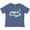 Indigo, variant on Inktastic Lil Bro Airplane Boys Pilot Brother Boys Baby T-Shirt