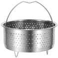 thumbnail image 2 of Steel Steamer For Cooking Vegetables 304 Stainless Steel Lightweight 1Pcs, 2 of 4