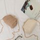 thumbnail image 3 of Xiao Hua Bolso de hombro tejido para mujer, bolso de mano y neceser, elegante bolso de playa de verano, 17 x 10 x 14 cm (negro)., 3 of 4