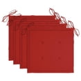 thumbnail image 5 of Sillas para Comedor de Patio Casafoyer 4 piezas en Madera Maciza de Acacia con Cojines, 5 of 5