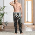 thumbnail image 2 of Hirioo Surreal Panda Warrior for Men's PJ Pajama Pants Sleep Pants Men's Home Trousers with Pockets,S-3XL-Medium, 2 of 6