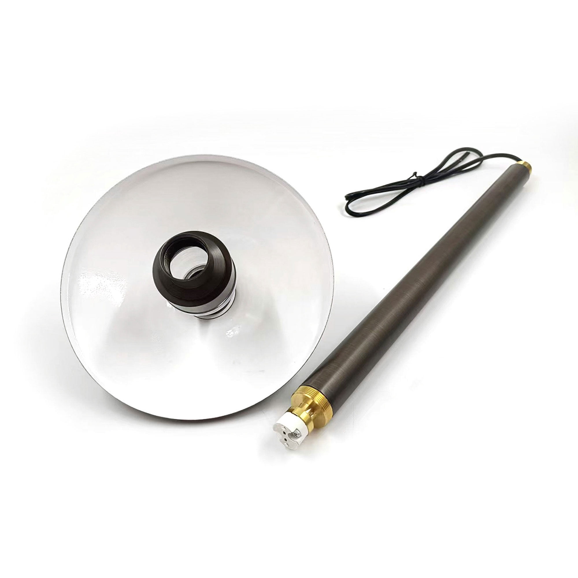 LNC 23.2"H LED Path Light, Antique Brass Finish, Outdoor Lighting for Walkways, Garden and Yard