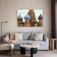 thumbnail image 5 of Saint Basil's Cathedral Canvas Poster Bedroom Decor Sports Landscape Office Room Decor Gift,Frame-style,20x30inch(50x75cm), 5 of 8