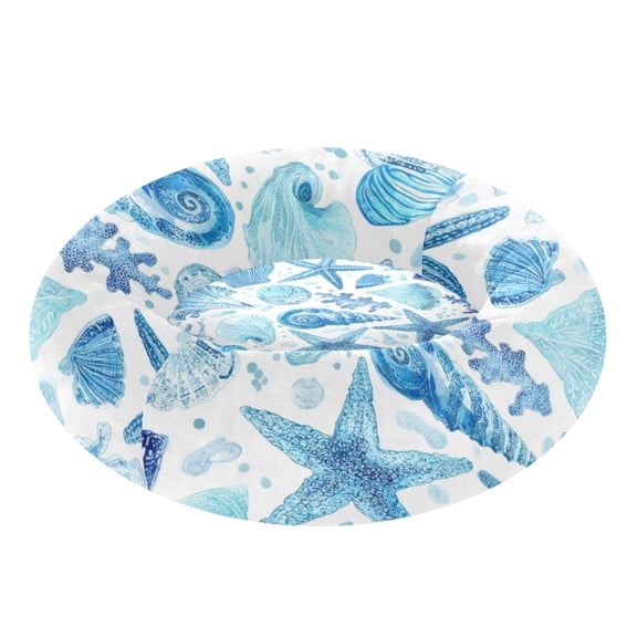 Pet Bed Pet Mat Cozy Removable & Washable Comfort For Cats And Dogs Marine Organisms