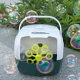 thumbnail image 4 of Portable Auto Bubble Machine Bubble Maker Blower Party Weeding outdoor bubble blower automatic Effects Blue, 4 of 8