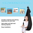 thumbnail image 2 of Indoor Cuddle Swing, Elastic Soft Breathable Kids Sensory Swing 9.2ft Long 3.3ft Wide  For Bedroom, 2 of 7