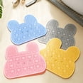 thumbnail image 4 of Shower Foot Scrubber Mat with Non-Slip Suction Cups, Shower Foot and Back Scrubber,Foot Spa Brush for Cleaning & Exfoliating, Foot Points Reflexology Mat for Relax Your Feet,12X12.8 Inch,Pink, 4 of 9