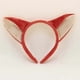 thumbnail image 3 of 4 Pcs Girl Stuffed Animals Ear Hair Hoop Red Fox Ears Headband Cosplay Headdress Christmas Headbands Kids, 3 of 3