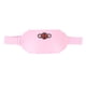 thumbnail image 2 of Cinturón de masaje eléctrico para cintura con compresas calientes y temperatura ajustable, cinturón calefactable con vibración menstrual (rosa), 2 of 14