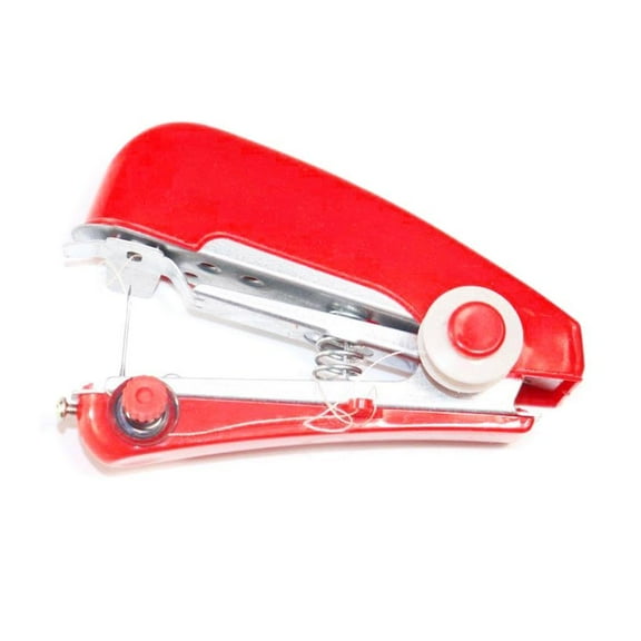 Yammee Small Manual Sewing Machine Handheld Sewing Machine Flexible Fast Stitching Machine for Clothing Repair Curtain Craft